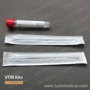 Virus Specimen Collection Media Tube VTM Kit CE